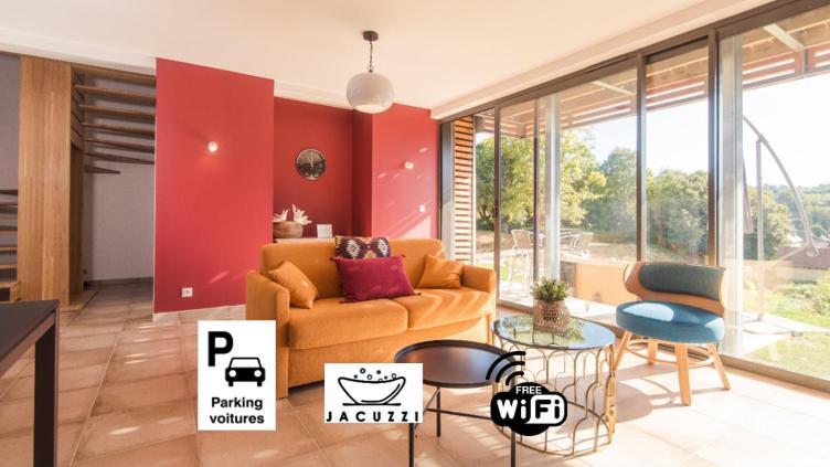 100% Relax Avec Jacuzzi Privatif Lägenhet Sarlat-la-Canéda Exteriör bild